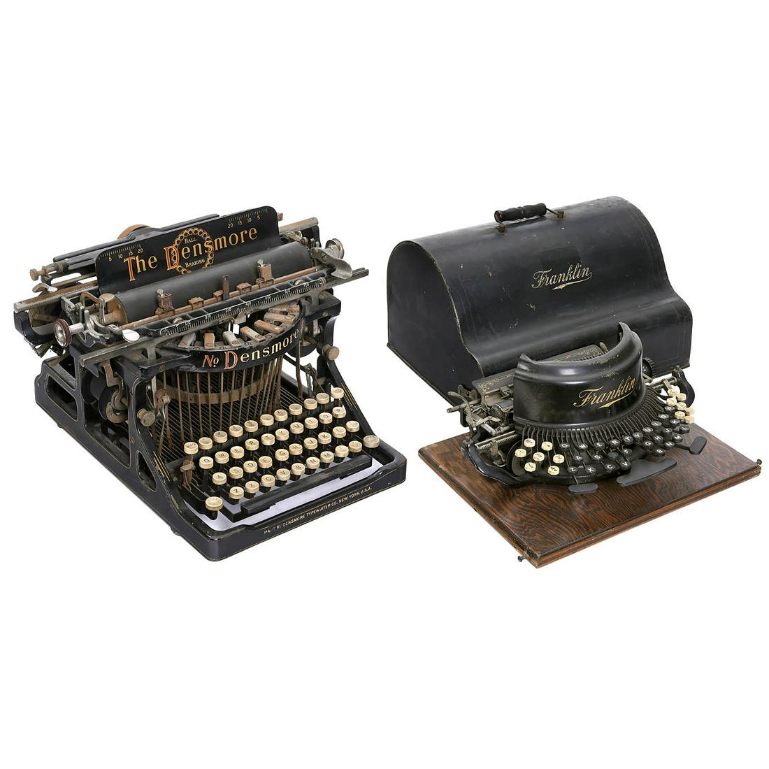 Franklin No. 9 and "Densmore No. 4" (1 of 3)