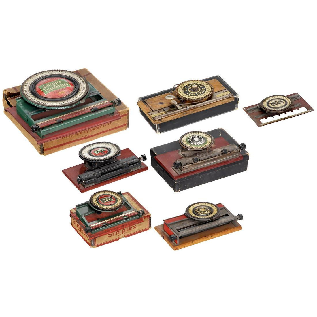 7 Simplex and Practical Typewriters (1 of 5)