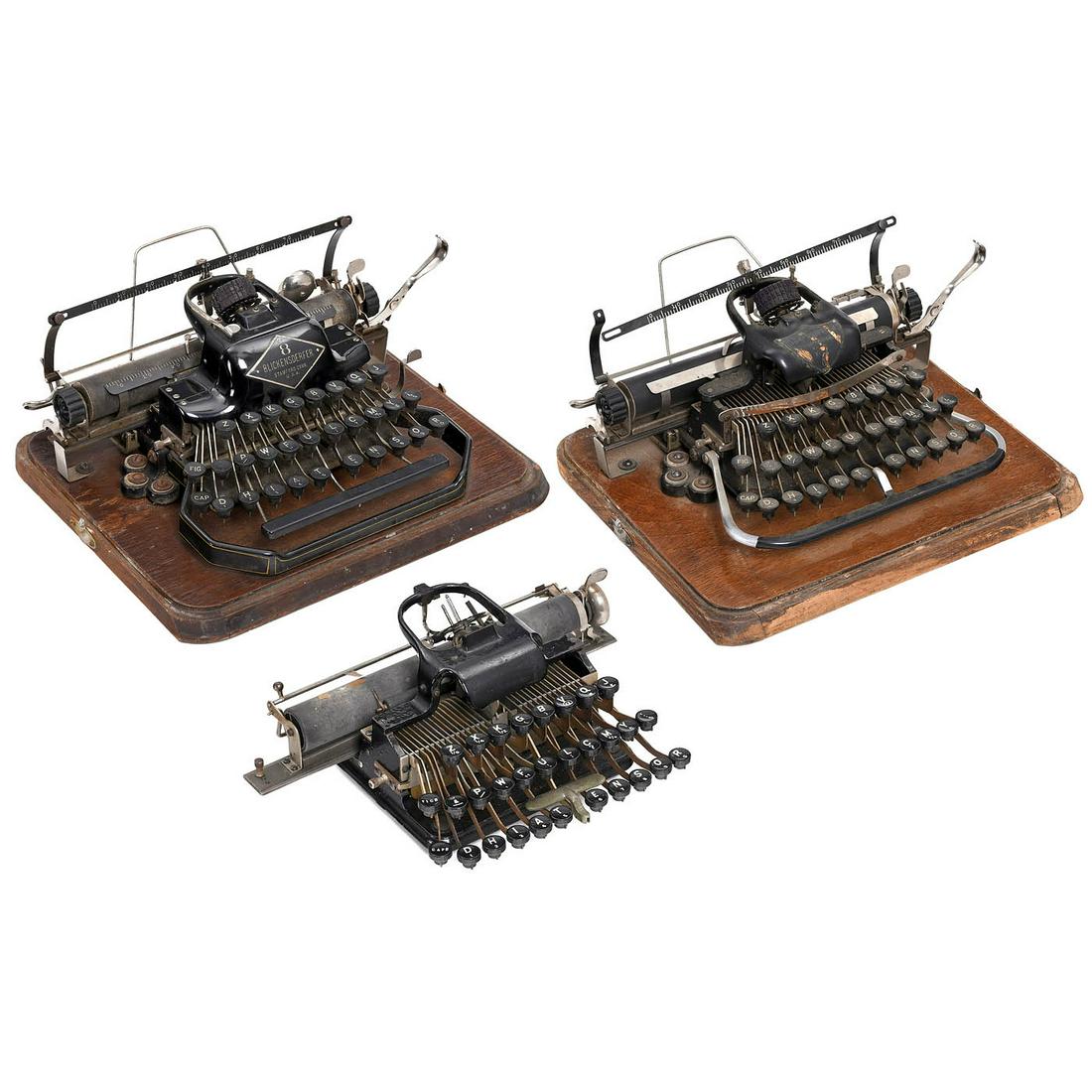3 Blickensderfer Typewriters (1 of 4)