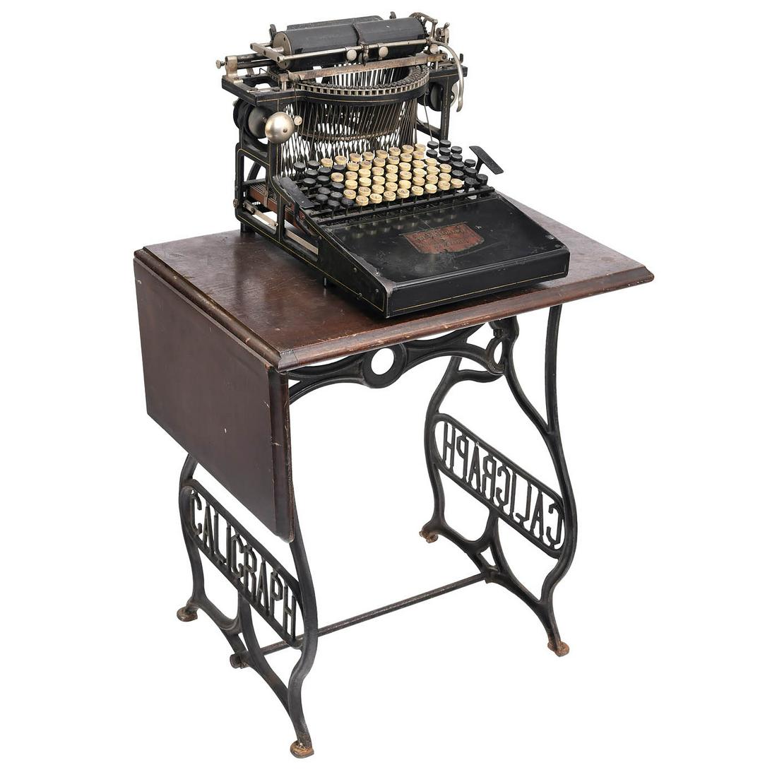 The Caligraph No. 2 with Table, c. 1882 (1 of 1)