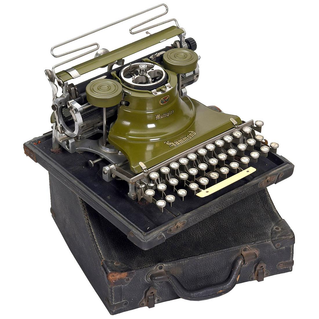 Hammond Multiplex, Green, c. 1916 (1 of 1)