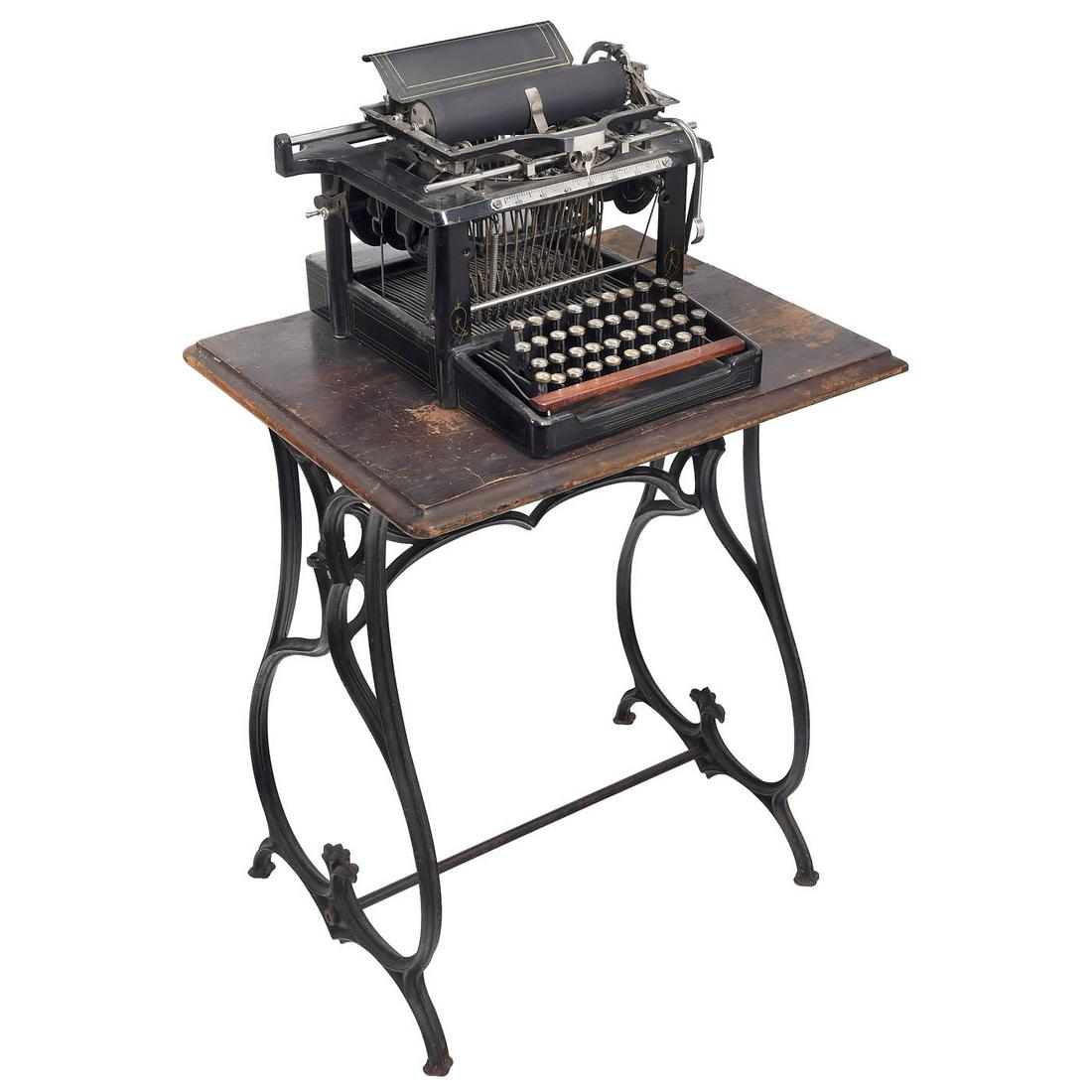 Remington Standard No. 2 with Typewriter Table, 1884 (1 of 2)