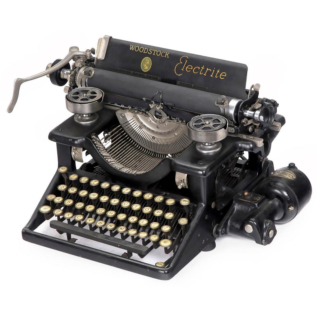 Woodstock Electrite Typewriter No. 5, c. 1925 (1 of 3)