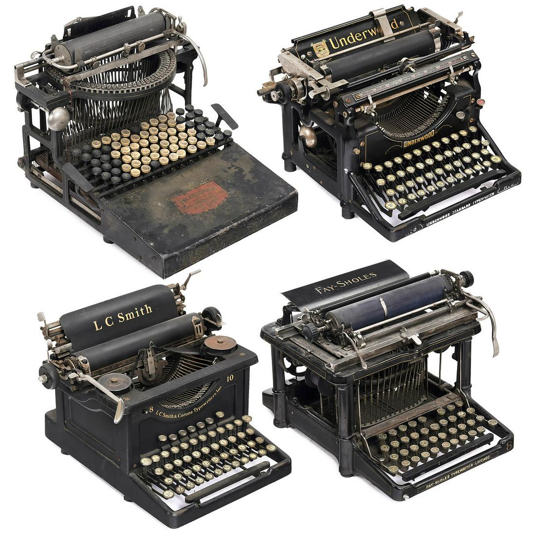 4 American Typewriters (1 of 5)