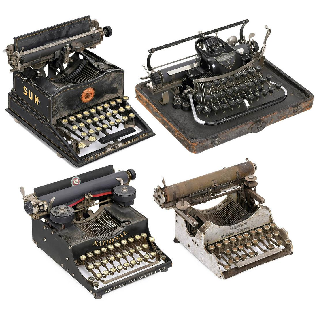 4 Small American Typewriters (1 of 5)