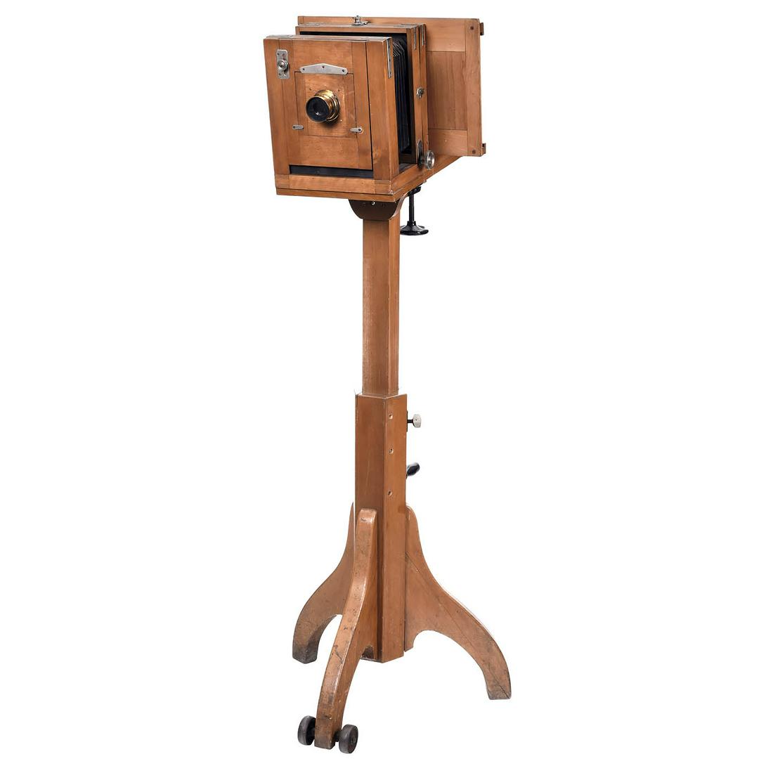 Studio Camera with Tripod, c. 1920 (1 of 1)