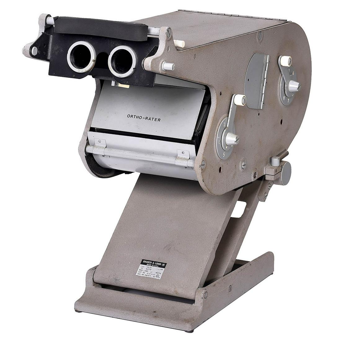 Stereo Testing Viewer Ortho-Rater, c. 1950 (1 of 1)