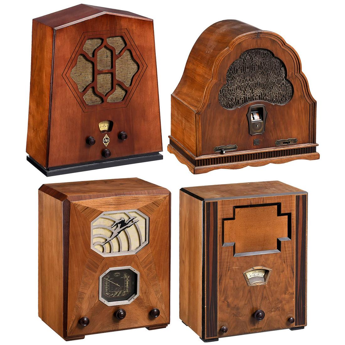 4 Large Radio Receivers (1 of 5)