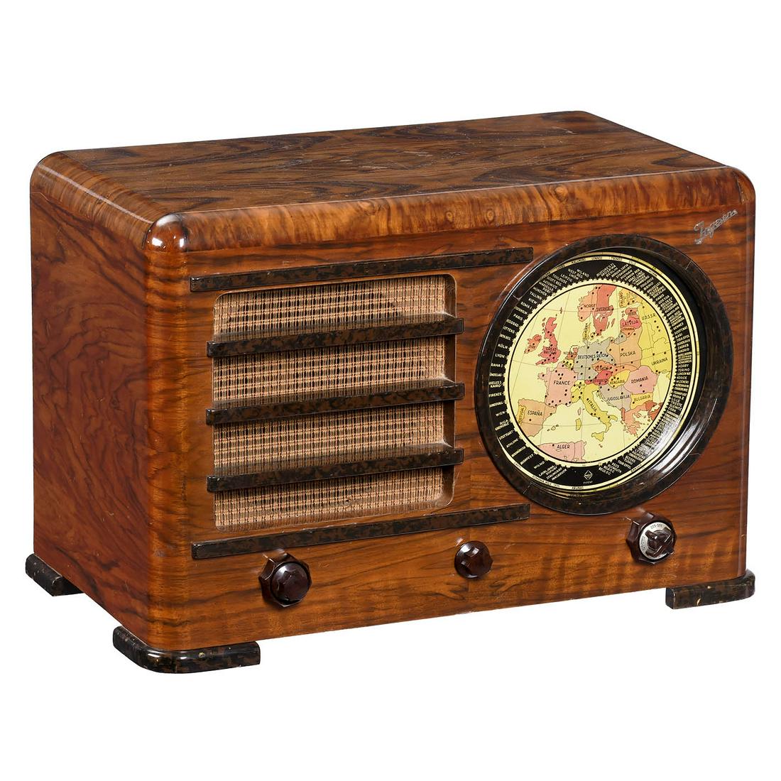 Ingelen Geographic US537W Radio Receiver, c. 1936 (1 of 2)