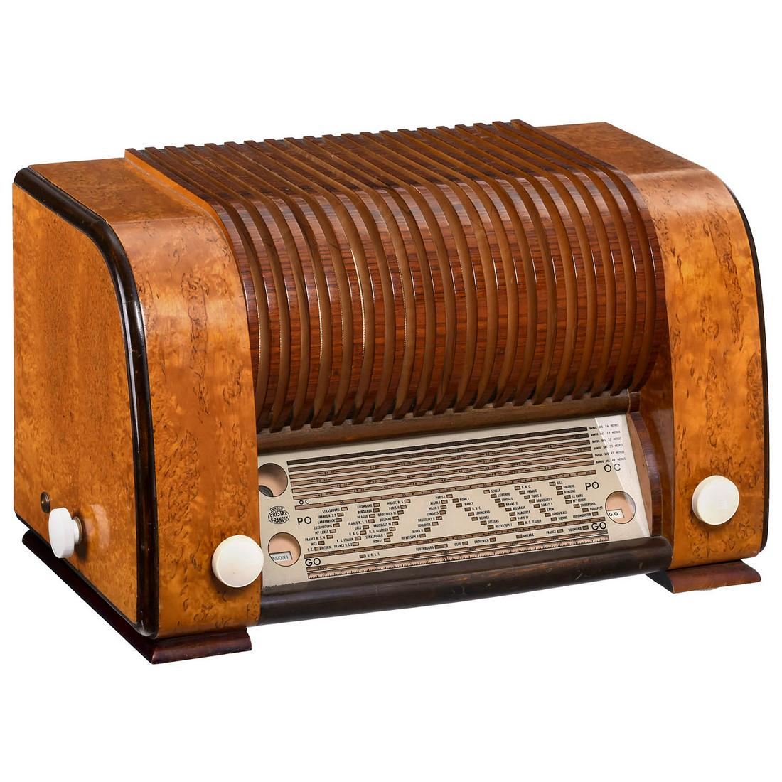 Cristal-Grandin Impérator 099 Radio Receiver, c. 1950 (1 of 2)