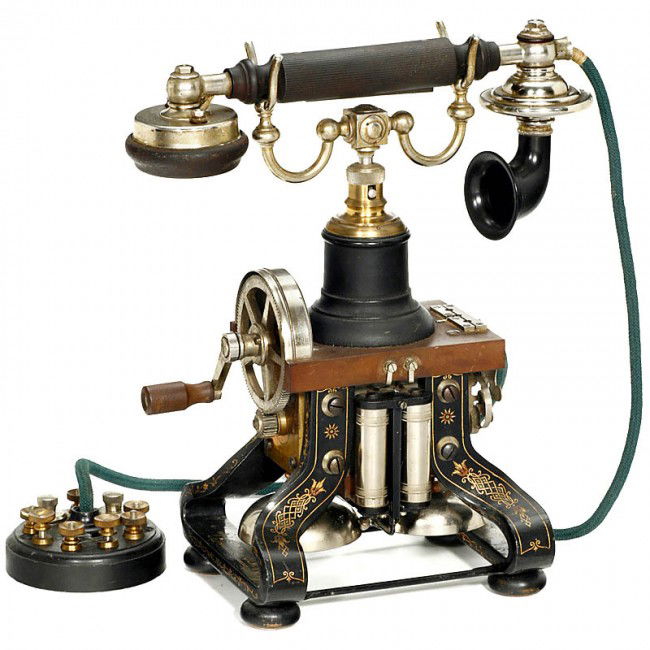 23 Skeleton Telephone by L. M. Ericsson, 1892 May 28, 2011 Auction