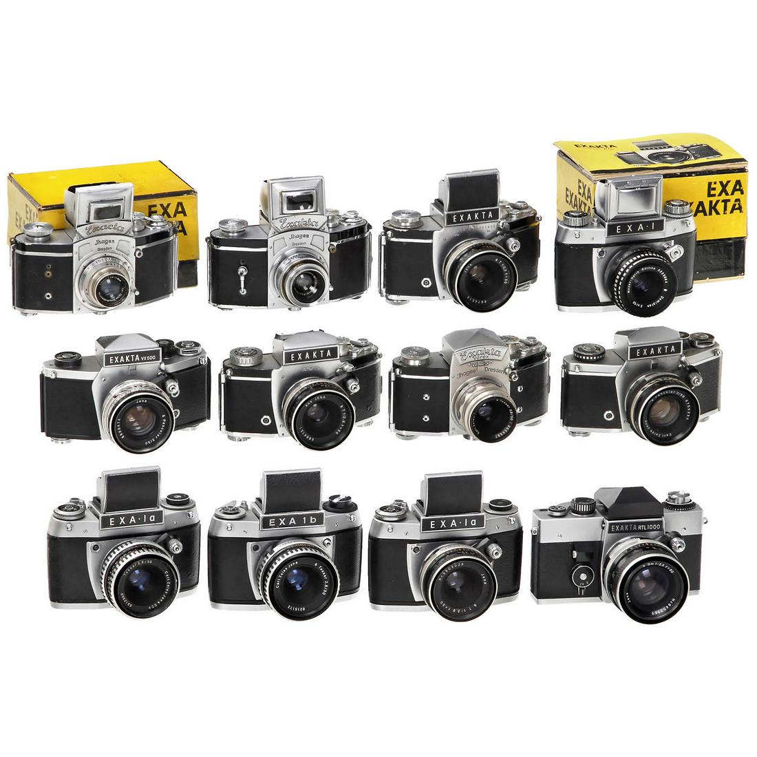 12 Assorted Exakta/Exa Cameras (1 of 3)