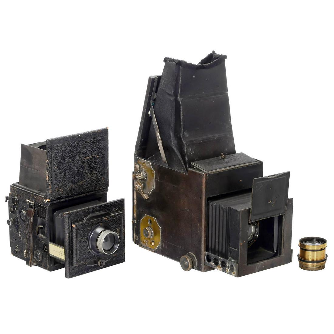 2 Reflex Cameras, c. 1910 (1 of 1)
