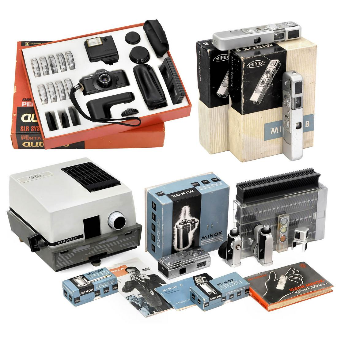 Miniature Cameras with Accessories (1 of 4)