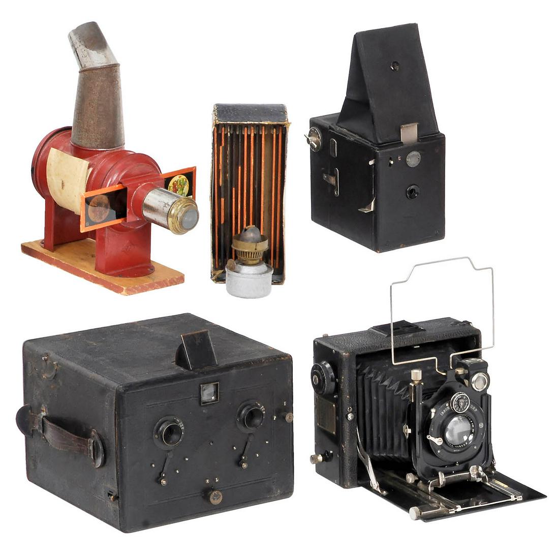 Camera and Lantern Magic Lot (1 of 1)