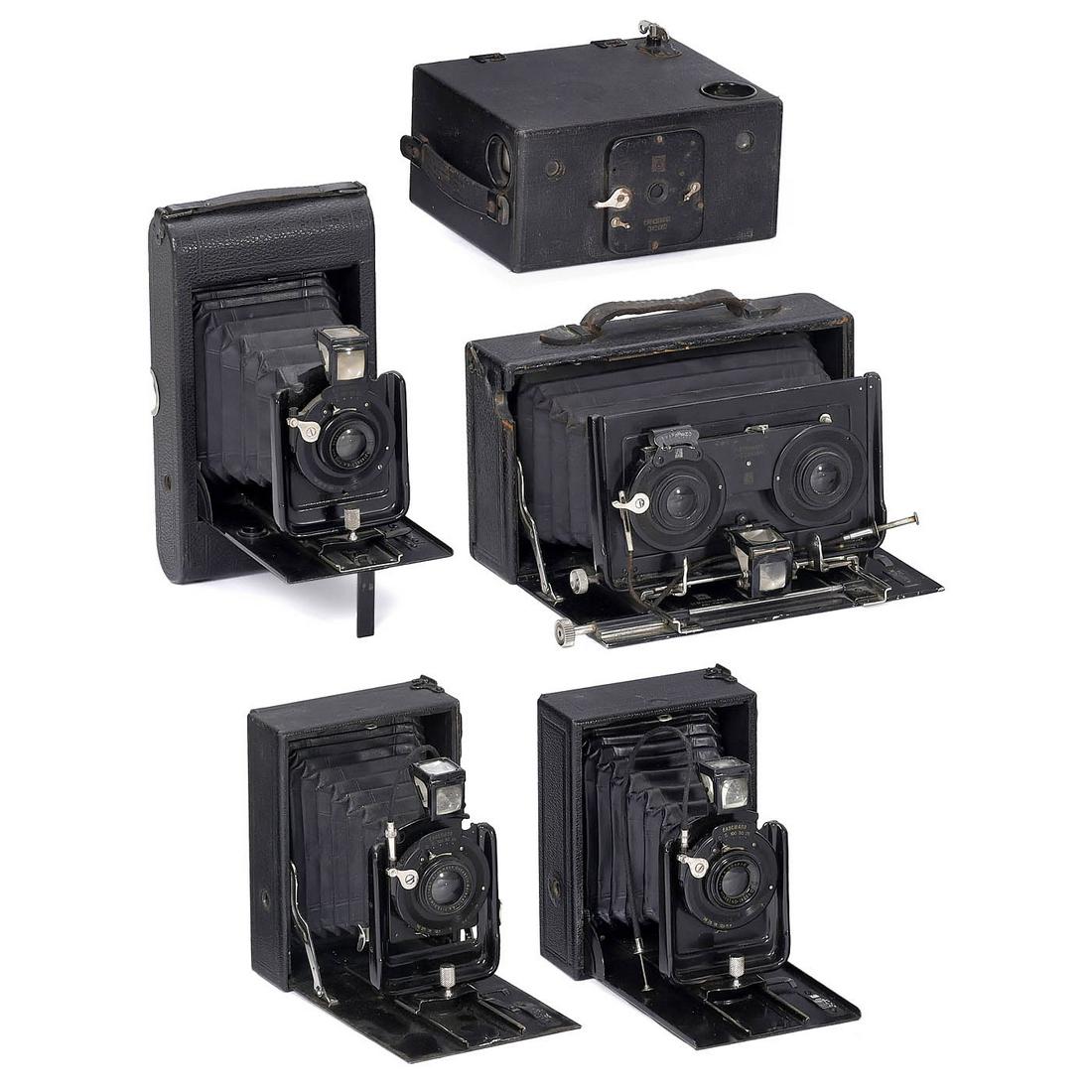 Ernemann Heag IV Stereo and 4 other Cameras (1 of 1)