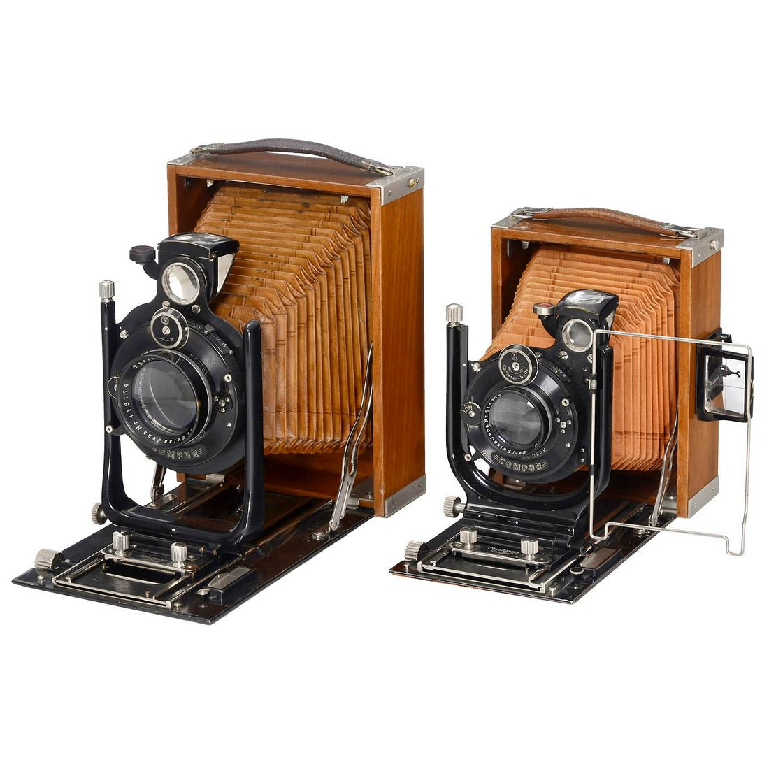 Tropen Adoro Nr. 57 and Nr. 114 Cameras, c. 1920 (1 of 1)