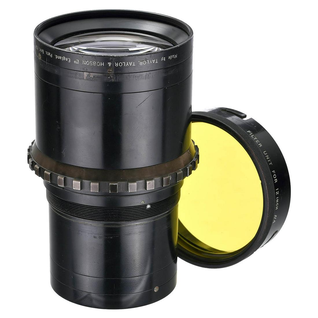 Taylor Hobson Aerial Lens 12 in. f/4, c. 1950 (1 of 1)