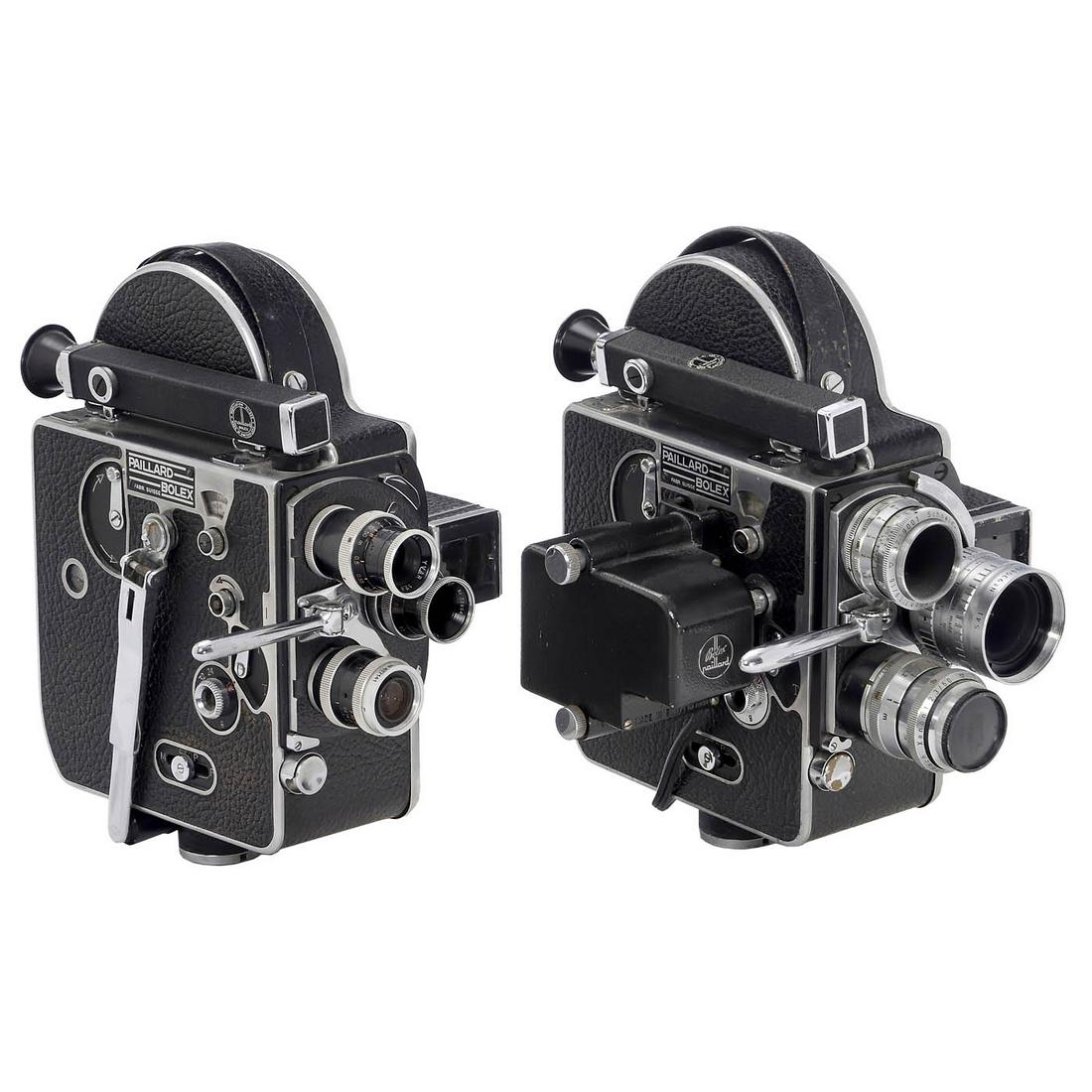 Bolex H16 and Bolex H8 Cameras, c. 1960 (1 of 1)