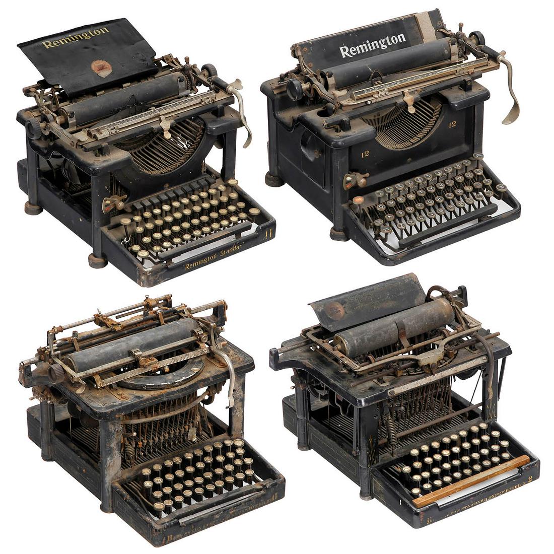 4 Remington Typewriters for Restoration or Spare Parts (1 of 5)