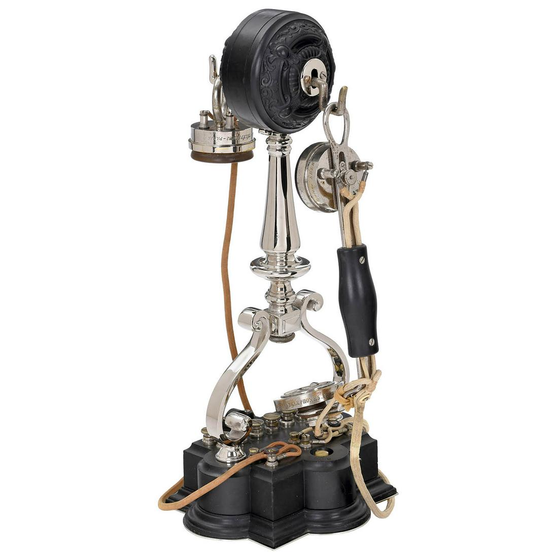 Rare French "Bailleux-Ader" Desk Telephone System, 1906 (1 of 2)