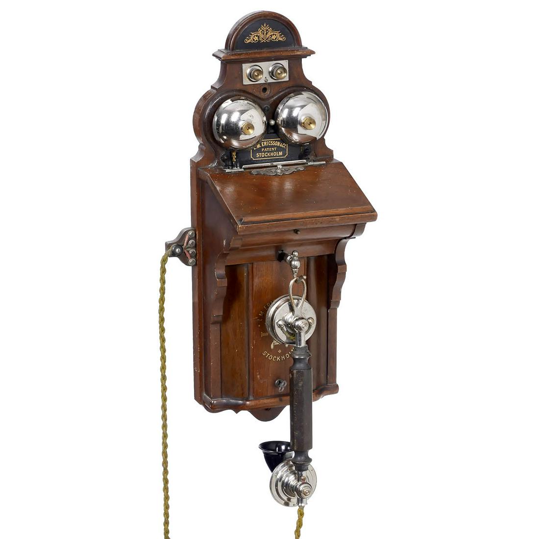 Rare Ericsson Wall Telephone, c. 1900 (1 of 2)