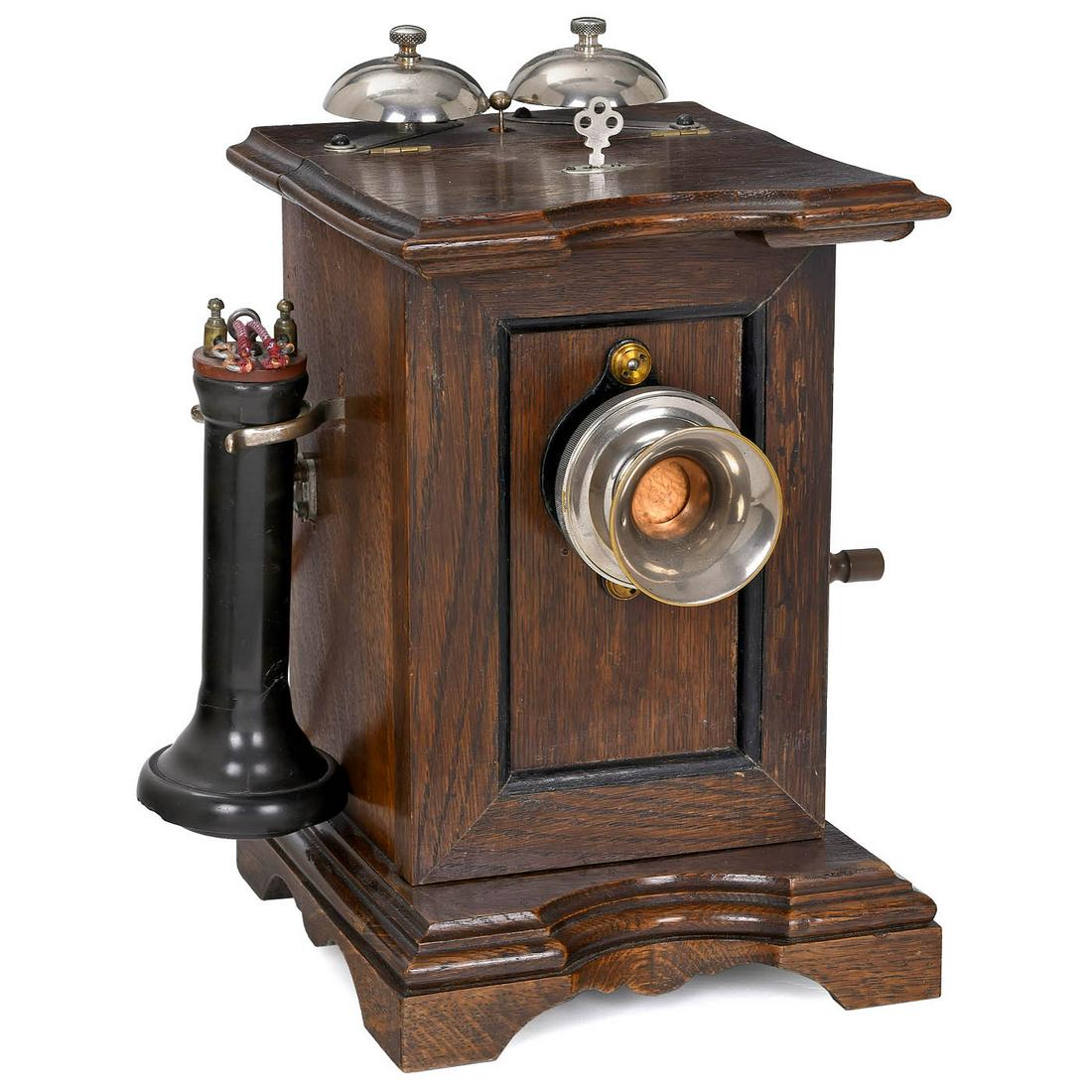 Early English Table Telephone, c. 1890 (1 of 3)