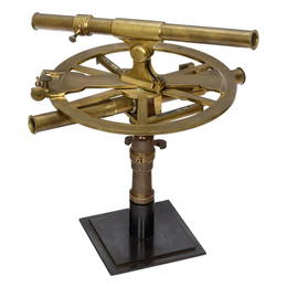 Dutch Full-Circle Double Telescope Theodolite by Kleman & Zoon, c. 1780