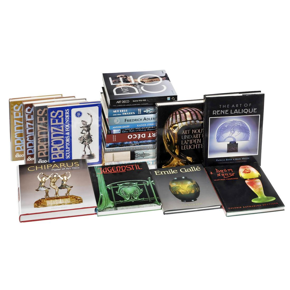 Books on the Art Nouveau and Art-Deco Movements (1 of 1)