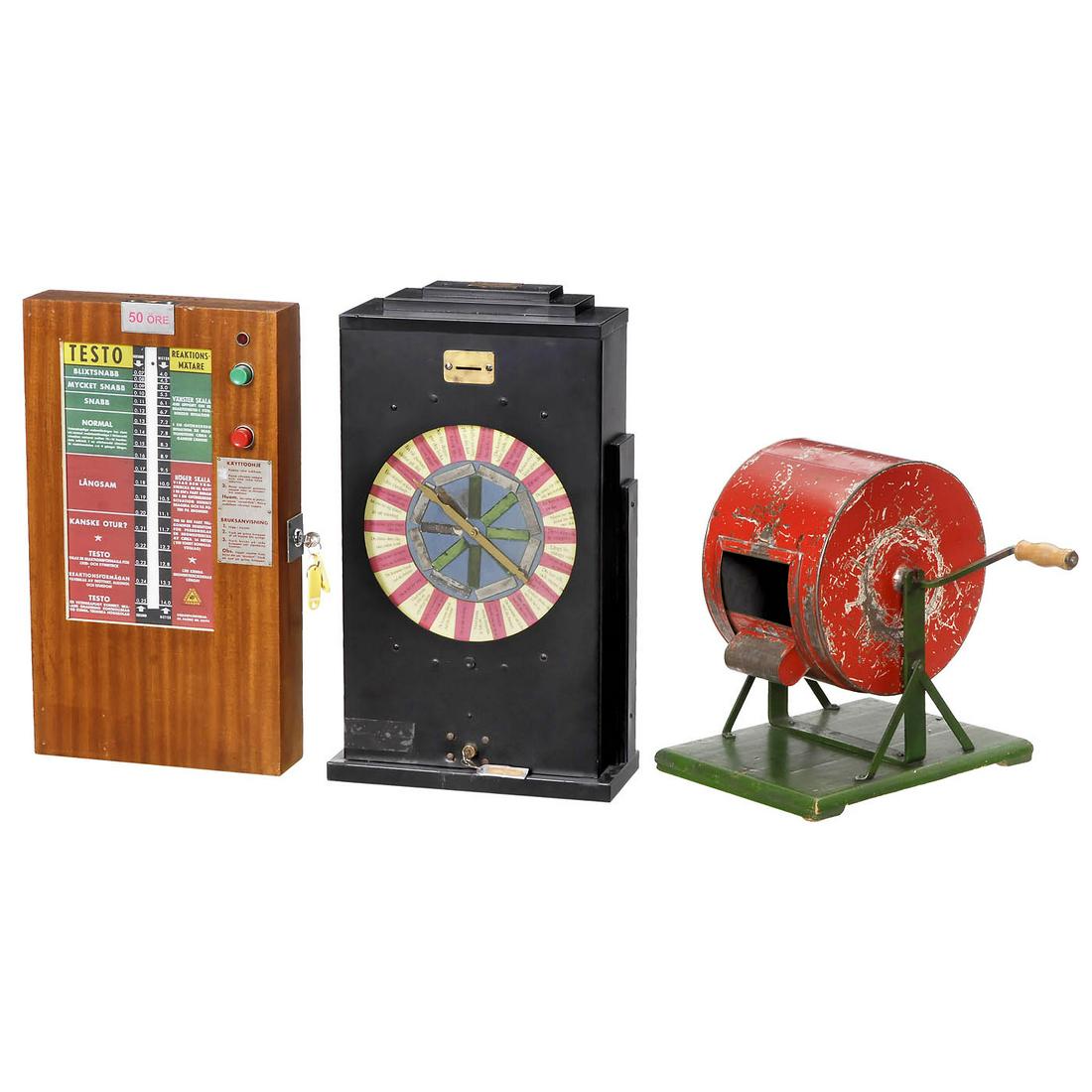 2 Amusement Games and a Lottery Drum (1 of 1)