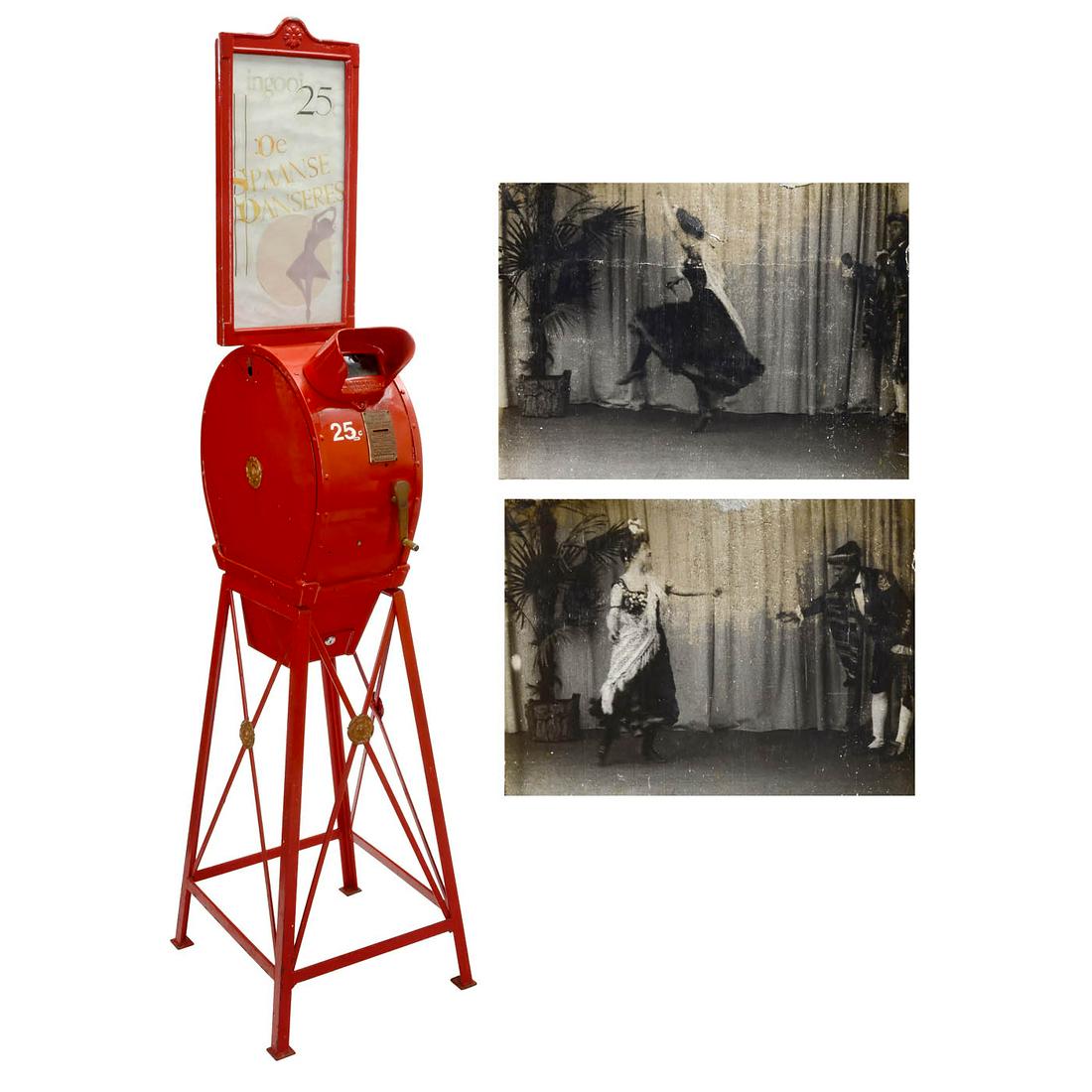 Coin-Operated Mutoscope with Reel, c. 1930 (1 of 5)
