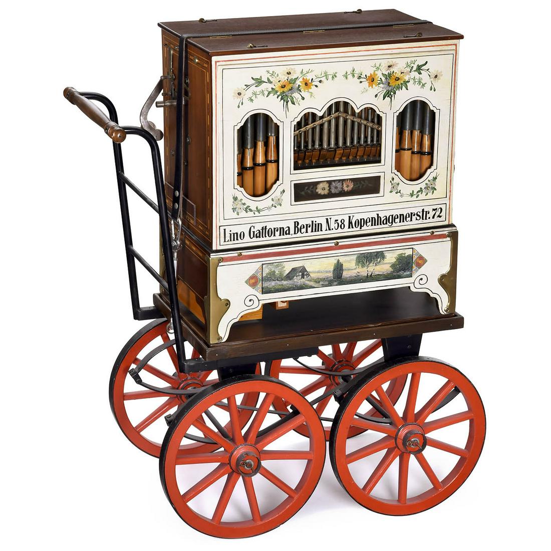 Large Berlin Barrel Organ by Lino Gattorna, c. 1933 (1 of 6)