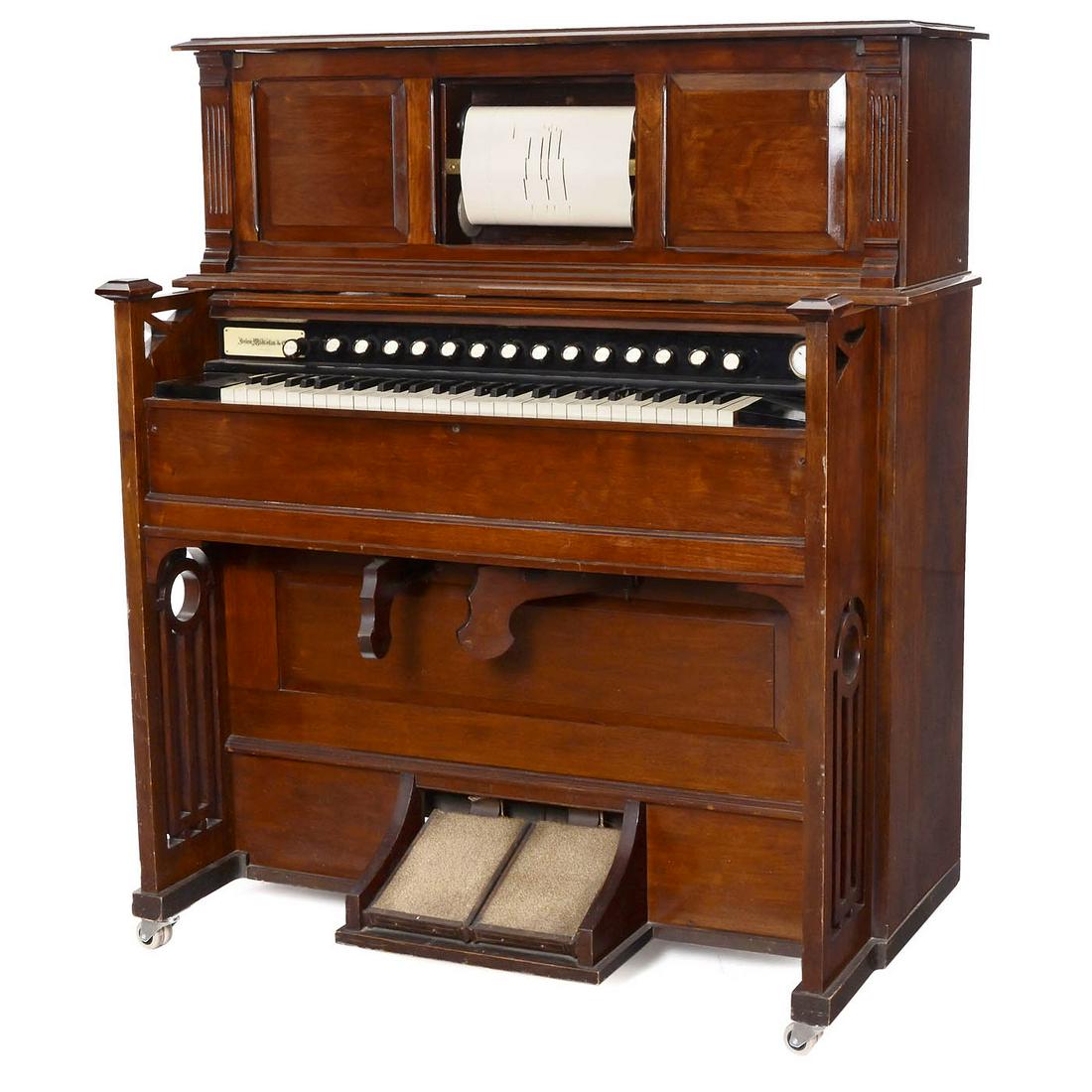 The Phoneon 61-Note Player Reed Organ, c. 1900 (1 of 3)