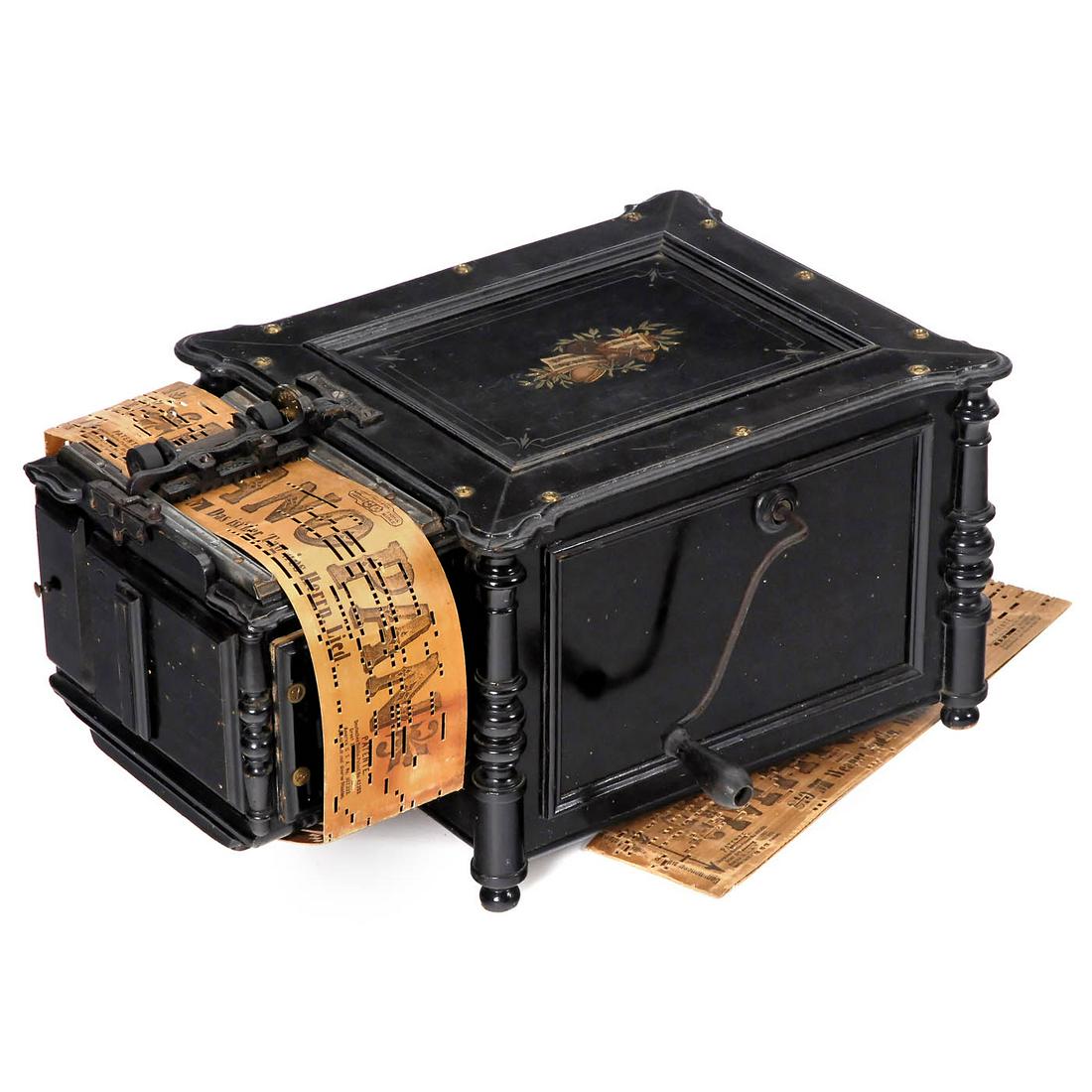 24-Key Manopan German Reed Organette, c. 1905 (1 of 2)