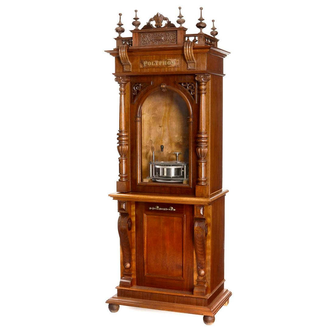 Replica of the Polyphon Style 54 "Mikado" Disc Musical Box (1 of 3)