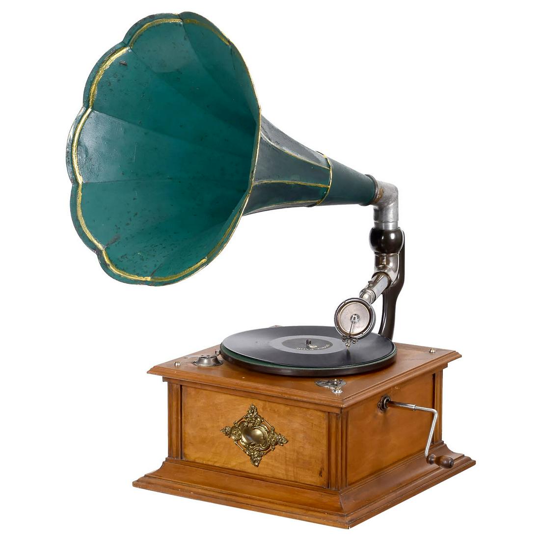 Horn Gramophone for Laterally and Vertically-Cut Records, c. 1915 (1 of 1)