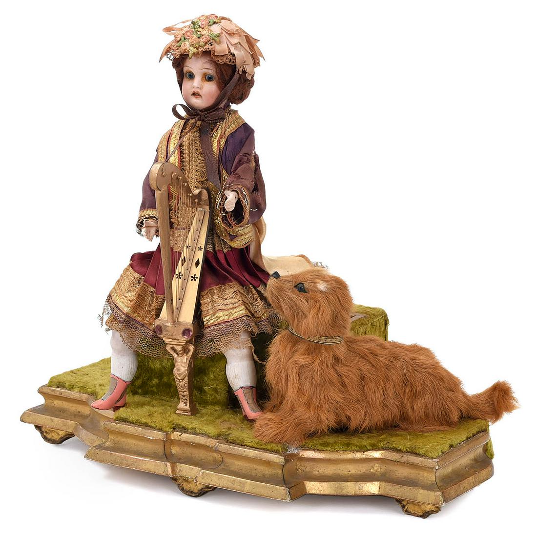 Contemporary Musical Automaton Harpist (1 of 1)