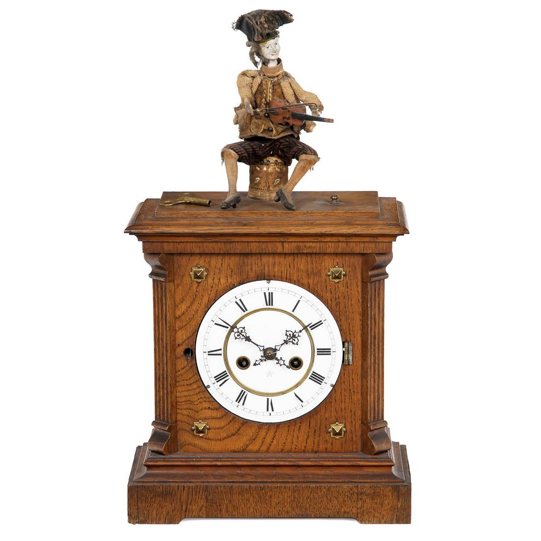 Automaton Timepiece by Junghans, c. 1900 (1 of 2)