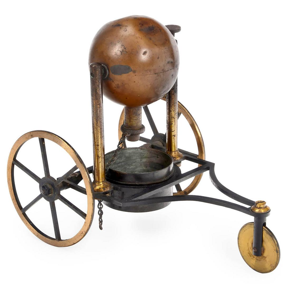 Tricycle with Heron's Engine, c. 1900 (1 of 1)
