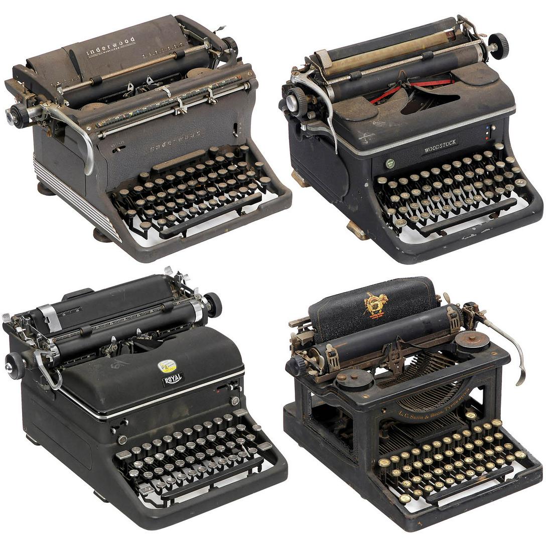 4 American Typewriters (1 of 5)
