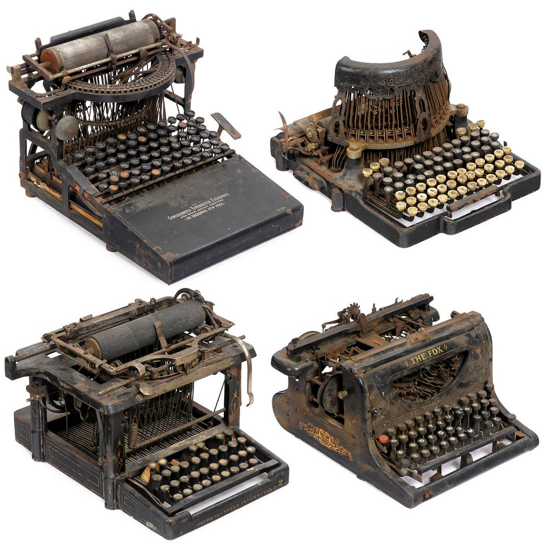 4 American Typewriters for Restoration (1 of 5)