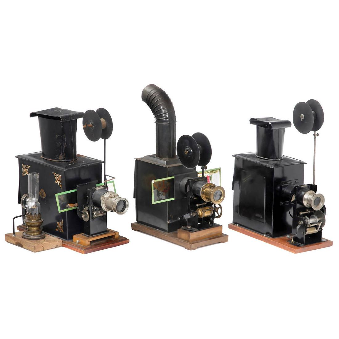 3 Magic Lanterns and Cinematographs, c. 1900 (1 of 1)