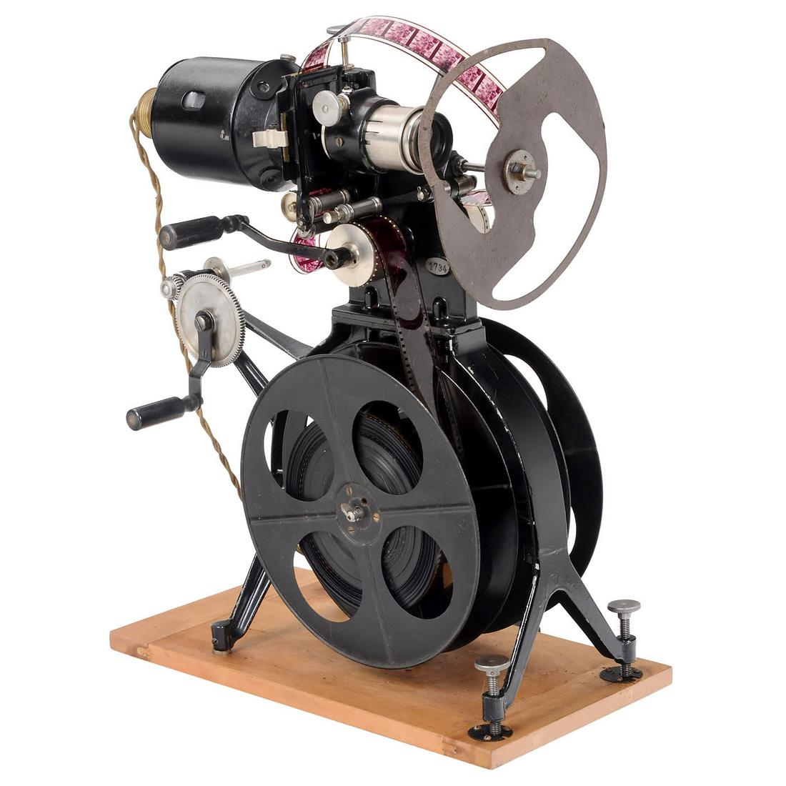 Table Film Projector with Rewinder, c. 1925 (1 of 1)