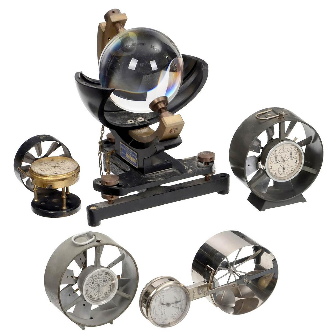 Sunshine Recorder and 4 Anemometers (1 of 1)