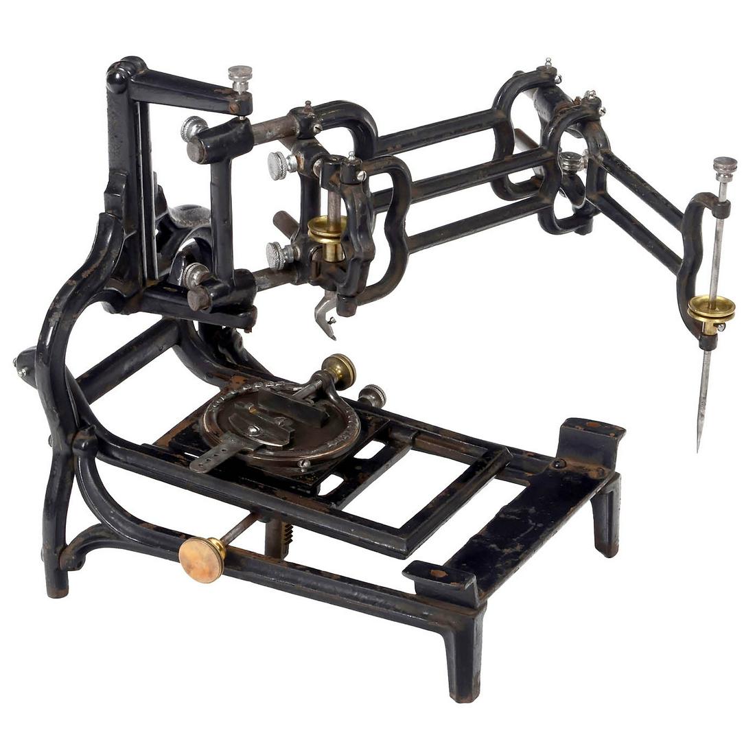 Cast-Iron Engraving Duplicator Machine, 1875 (1 of 1)