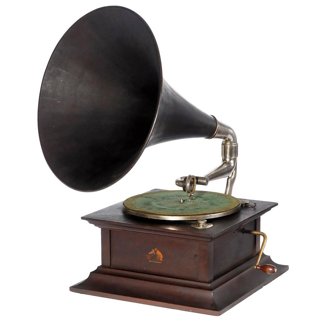 His Master's Voice Horn Gramophone, c. 1918 (1 of 2)