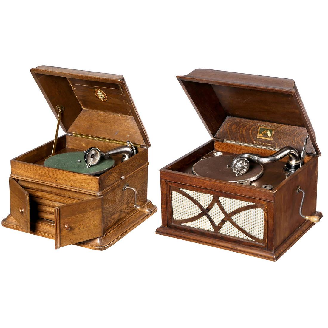 2 Table Gramophones (1 of 3)