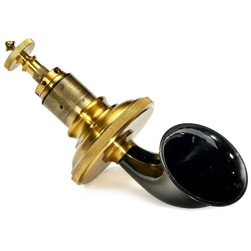 Helical Microphone "L.M. Ericsson", 1880: Helical Microphone "L.M. Ericsson", 1880 With screw for simple and accurate regulation of the contact pressure. This invention by Ericsson was his first original contribution to the telephone producti