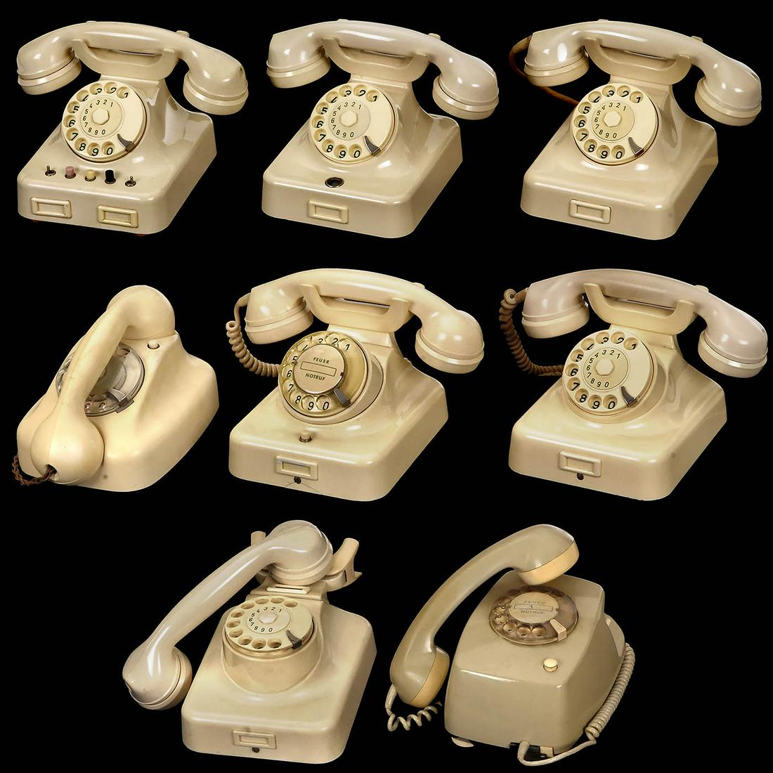 8 German Telephones (1 of 4)