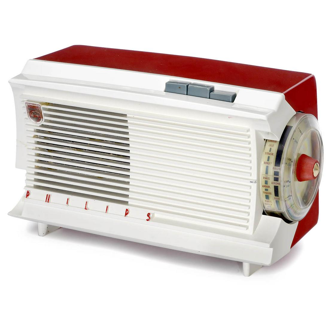 Philips Model B1F12A Deluxe Radio Receiver, c. 1959 (1 of 1)